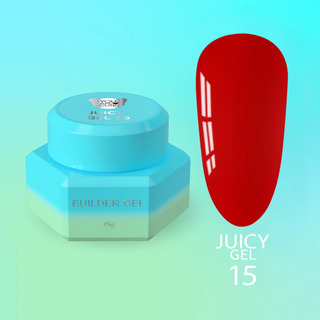 Гель для нарощування You Are Cute Juicy Gel №15, 15 мл