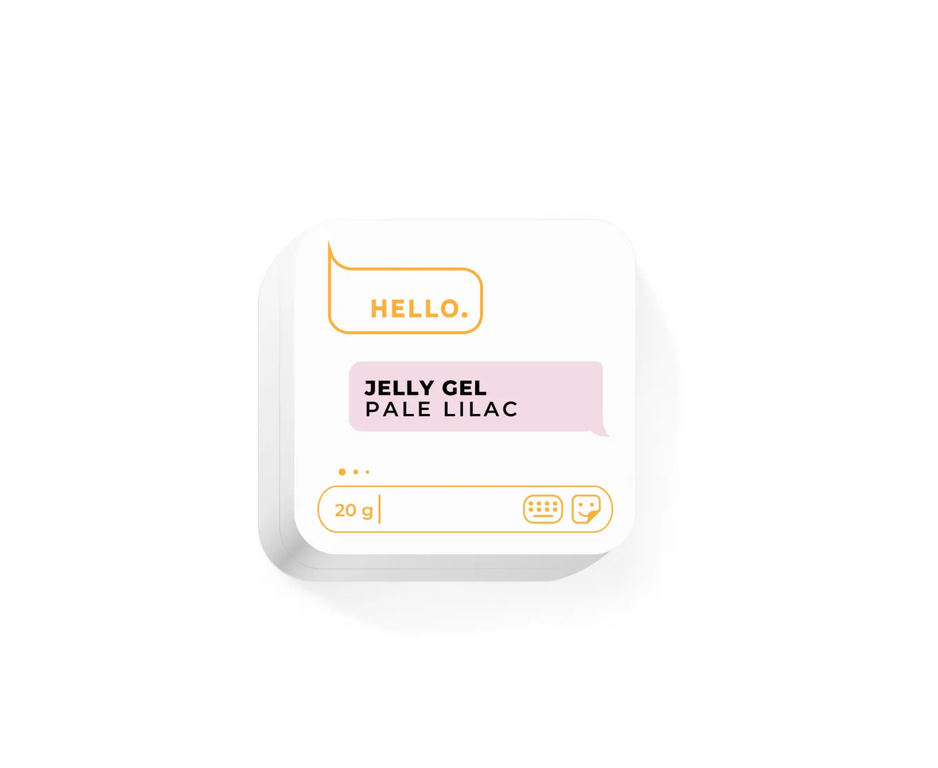 HELLO Jelly Gel "Pale Lilac", 20 g