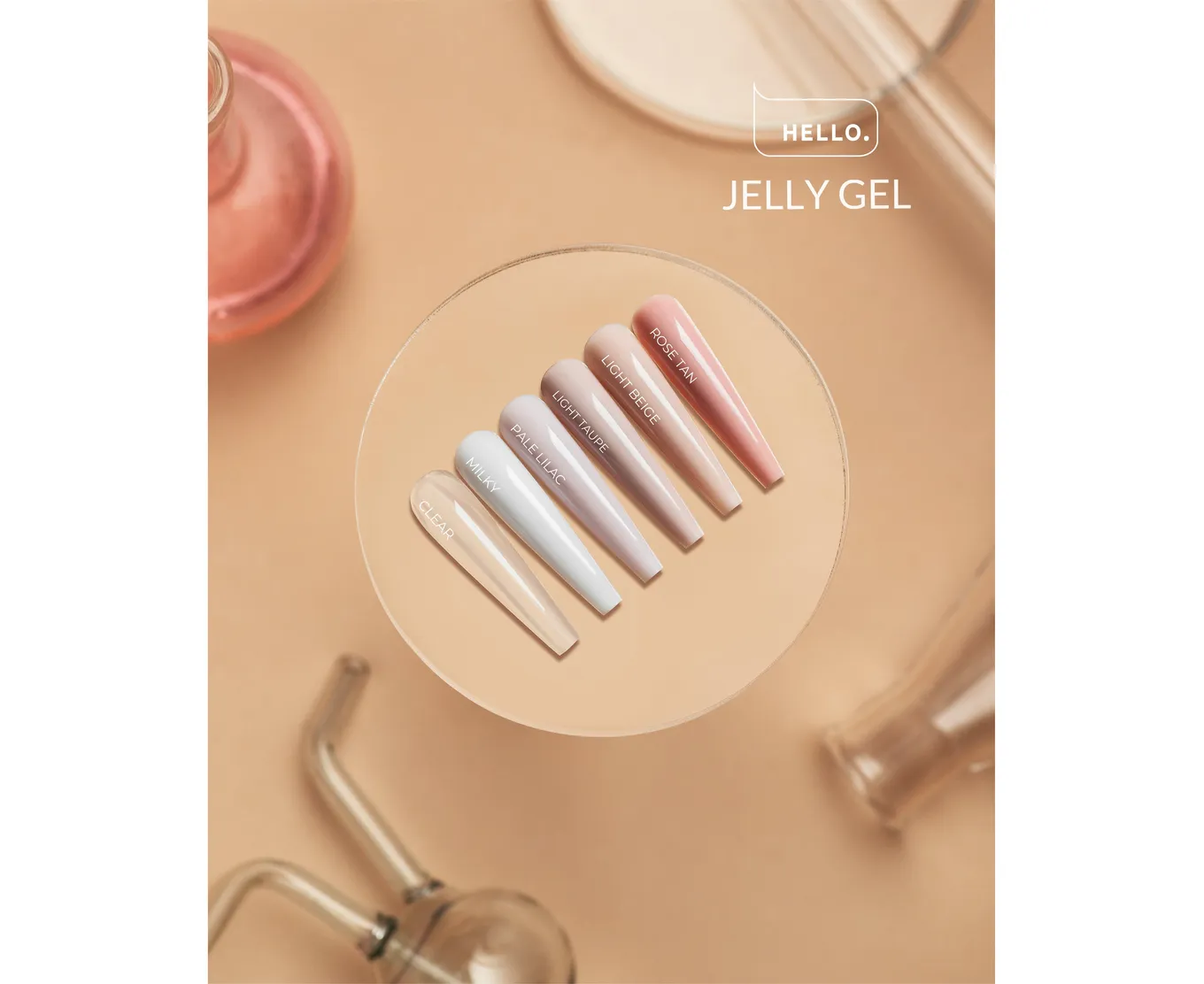 HELLO Jelly Gel "Pale Lilac", 20 g