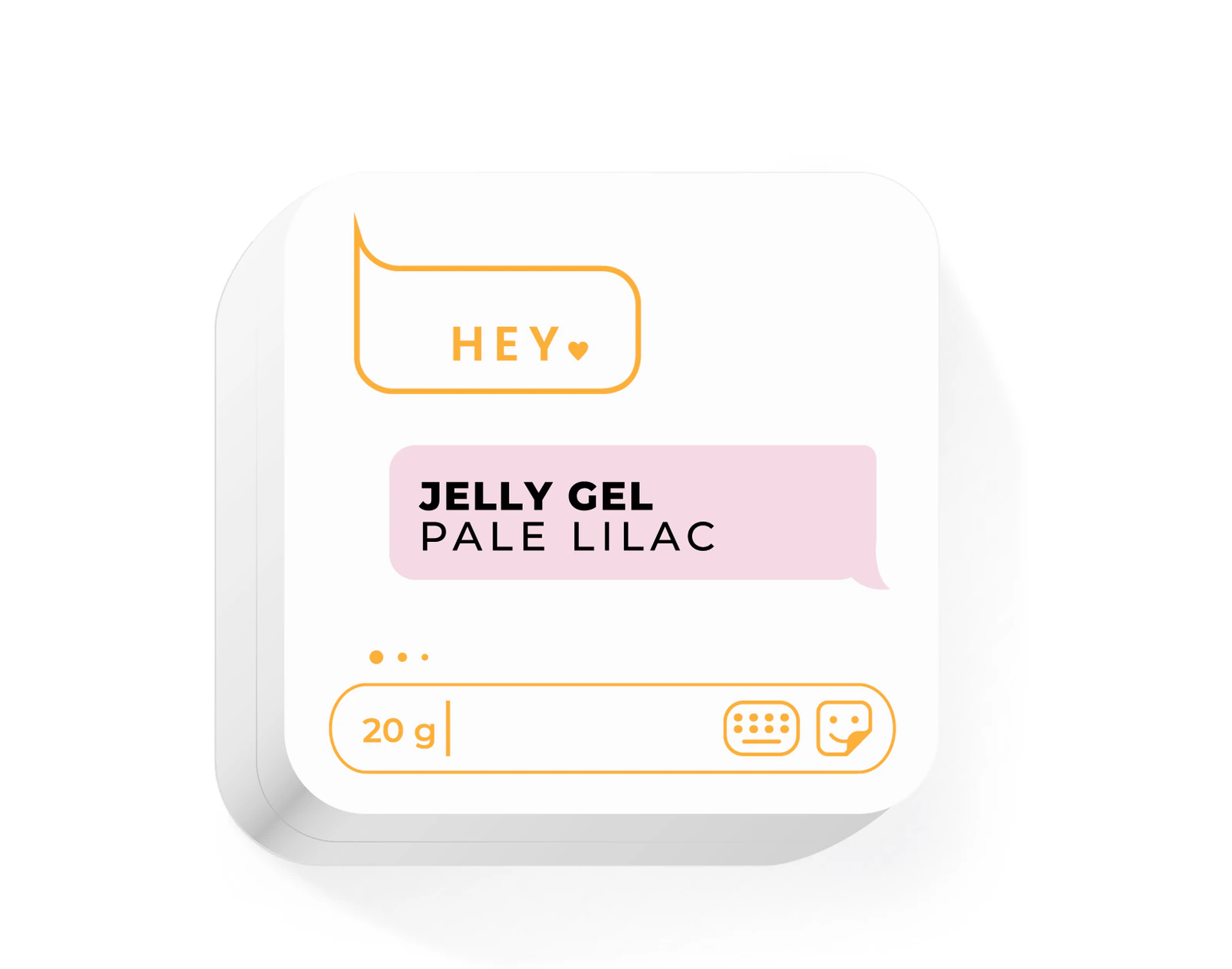 HELLO Jelly Gel "Pale Lilac", 20 g
