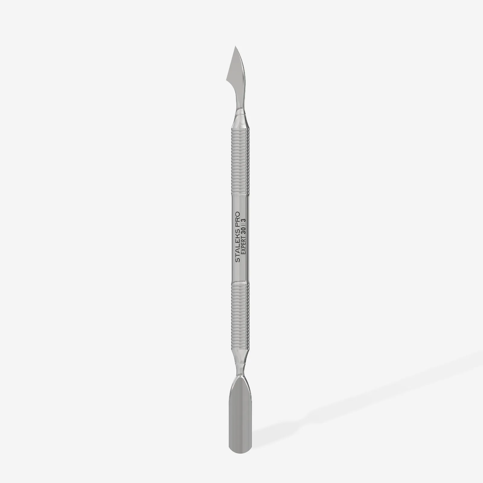 Лопатка манікюрна Staleks Pro Expert 30/3 (округлений пушер+сокирка)