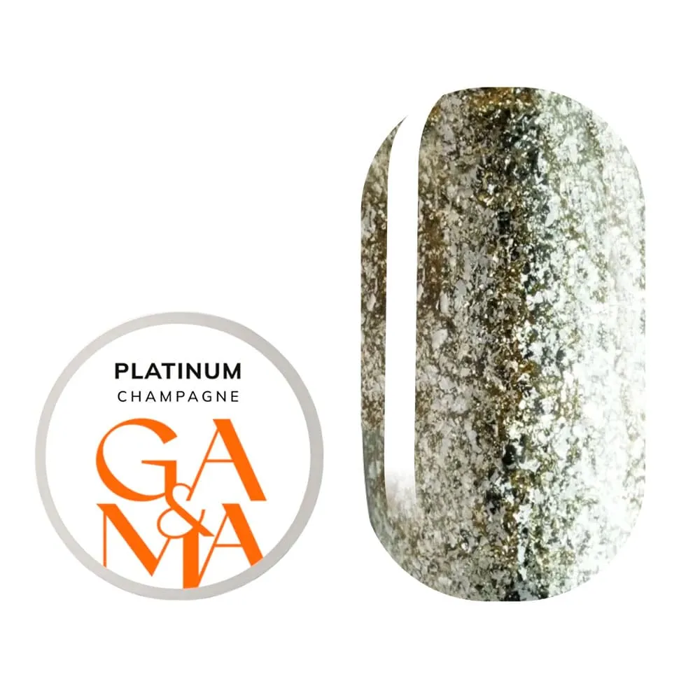 Рідка фольга GÉMELY ex GA&MA Platinum Champagne, 5 г