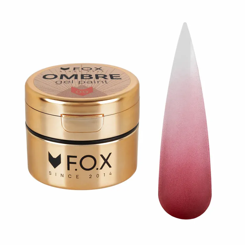 Гель-фарба для омбре F.O.X Ombre Gel Paint №009, 5 мл