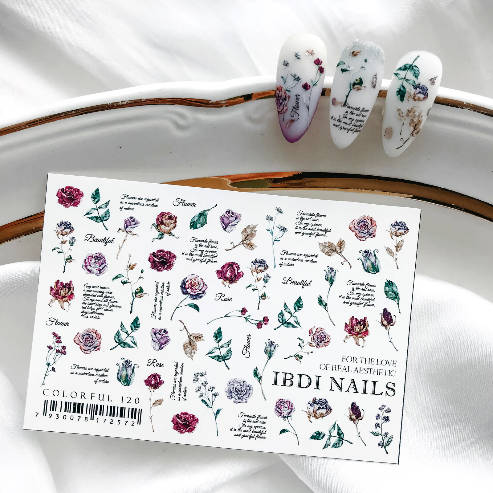 Слайдер-дизайн IBDI NAILS COLORFUL №120