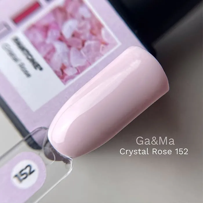 Гель-лак GÉMELY ex GA&MA №152 Cristal Rose, 10 мл