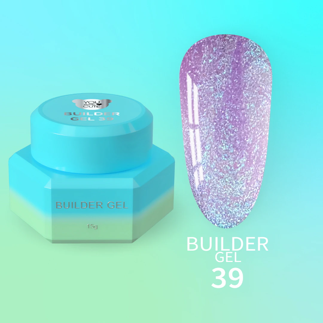 Гель для нарощування You Are Cute Builder Gel №39, 15 мл