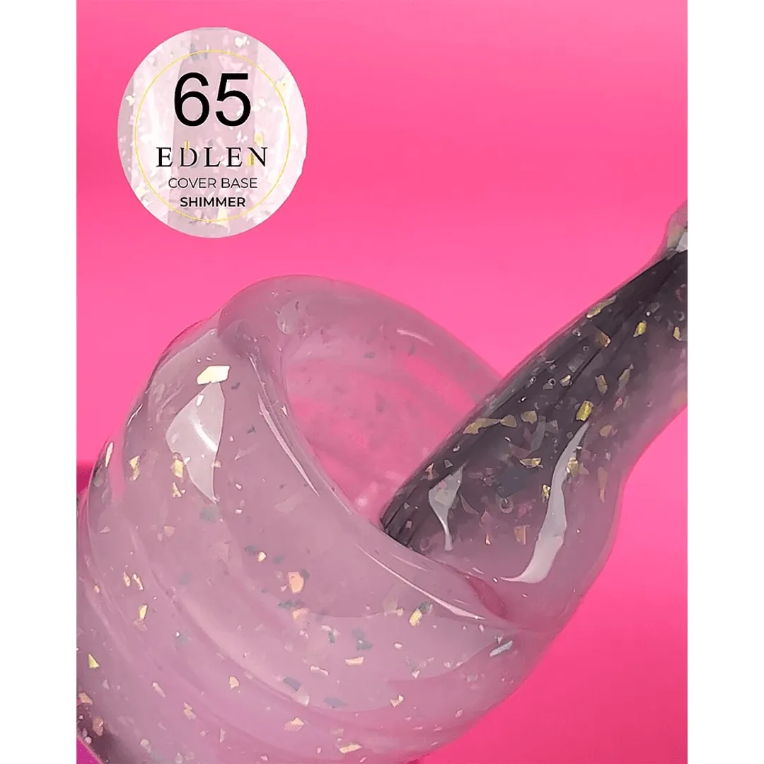 Edlen Cover base Shimmer №65, 9 мл