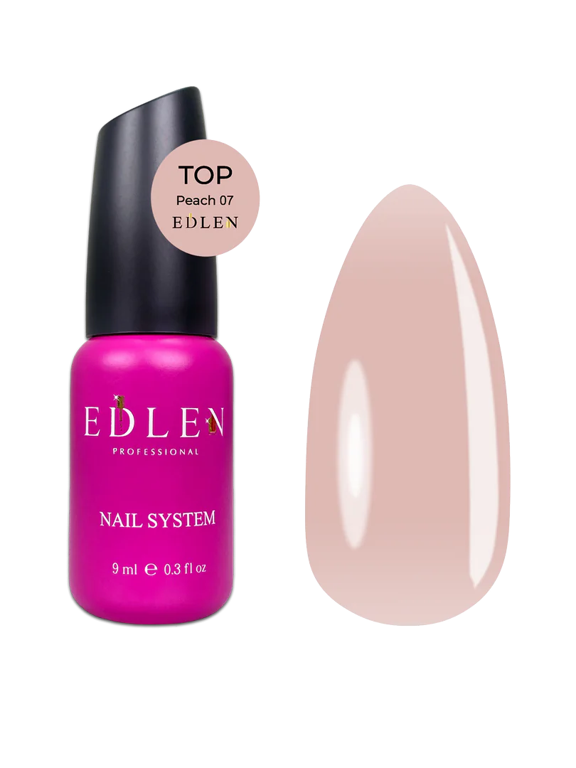 Top peach №07 Edlen 9 ml.