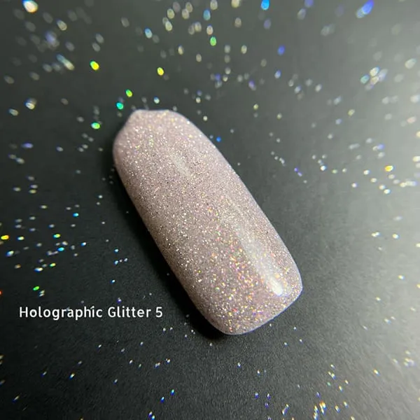 Гель-лак GÉMELY ex GA&MA Holographic Glitter №5, 10 мл