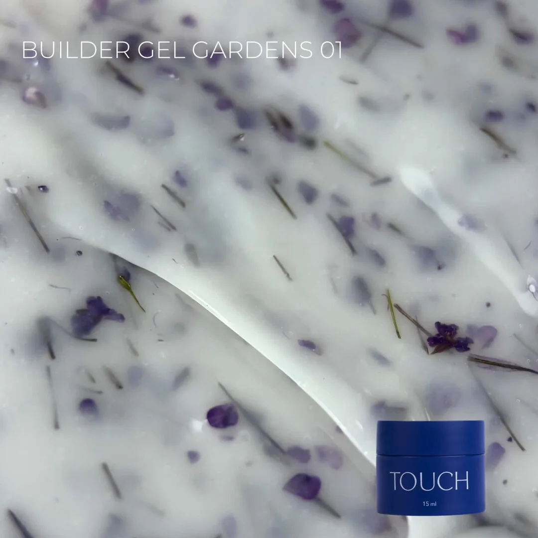 Гель Touch Builder gel Gardens №01, 15 мл