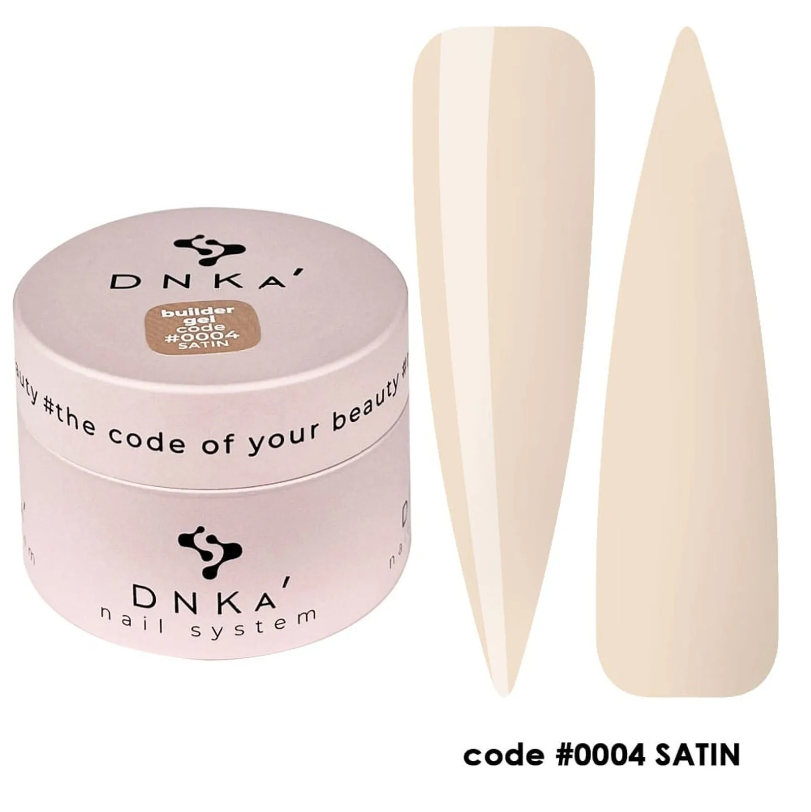 Гель DNKa Builder №4 Satin, 15 мл