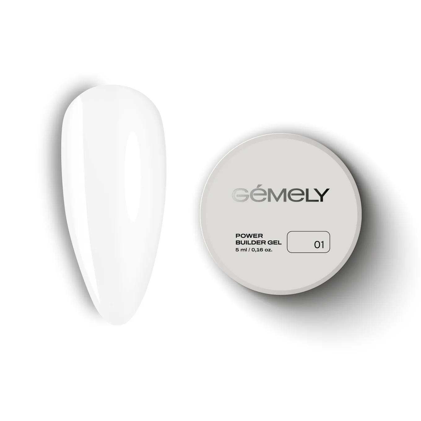 Гель GÉMELY ex GA&MA Power Builder Gel №001, 5 мл