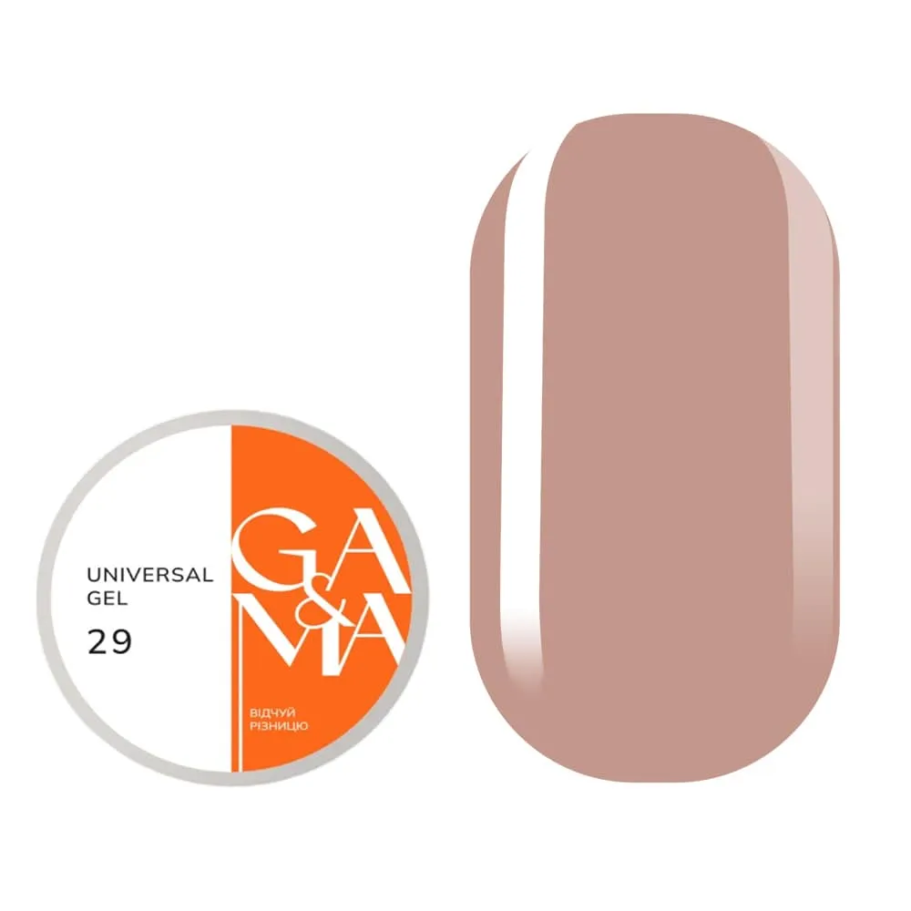 Жидкий гель GÉMELY ex GA&MA Universal gel №29, 30 мл