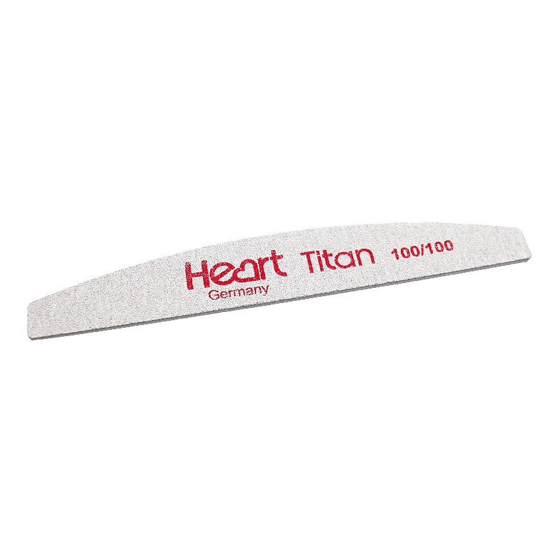 Пилка для нігтів HEART Half TITAN 100/100
