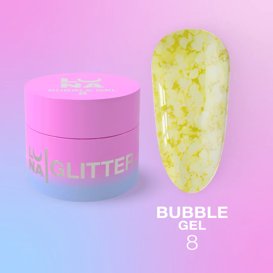 Гель LUNA Bubble Gel №8, 5 мл