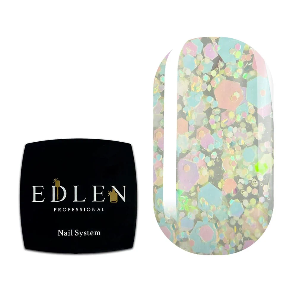 Edlen Confetti Glitter №1, 5 мл