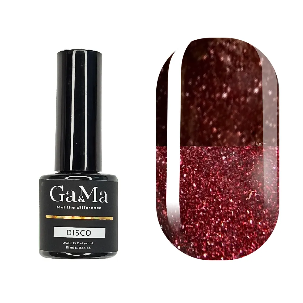 Гель-лак GÉMELY ex GA&MA Shine №18 светоотражающий, 10 мл