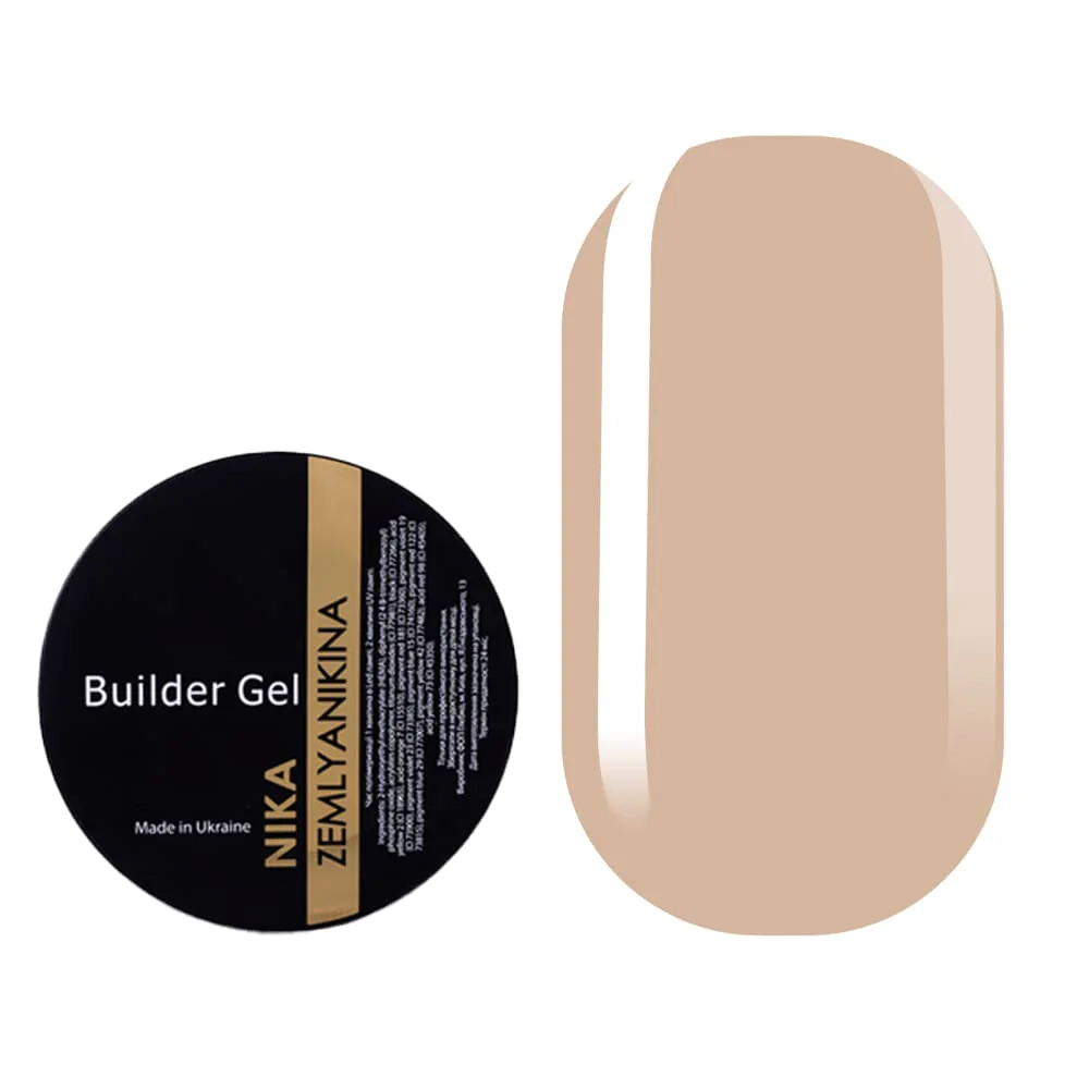 Камуфлирующий гель Nika Zemlyanikina Builder gel Bodily, 30 мл