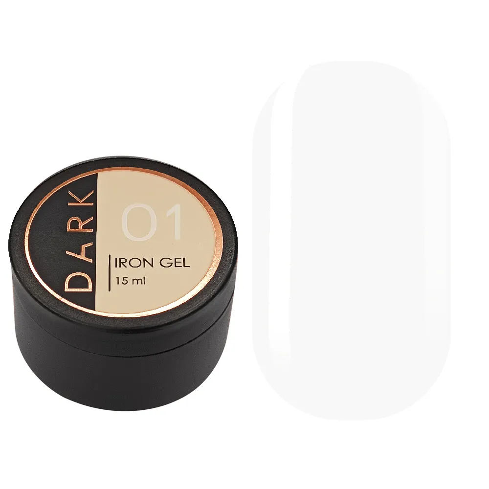 Гель DARK Iron gel №1 прозорий, 15 мл