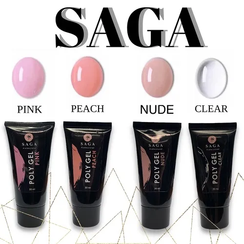 Saga PolyGel clear, 30 мл