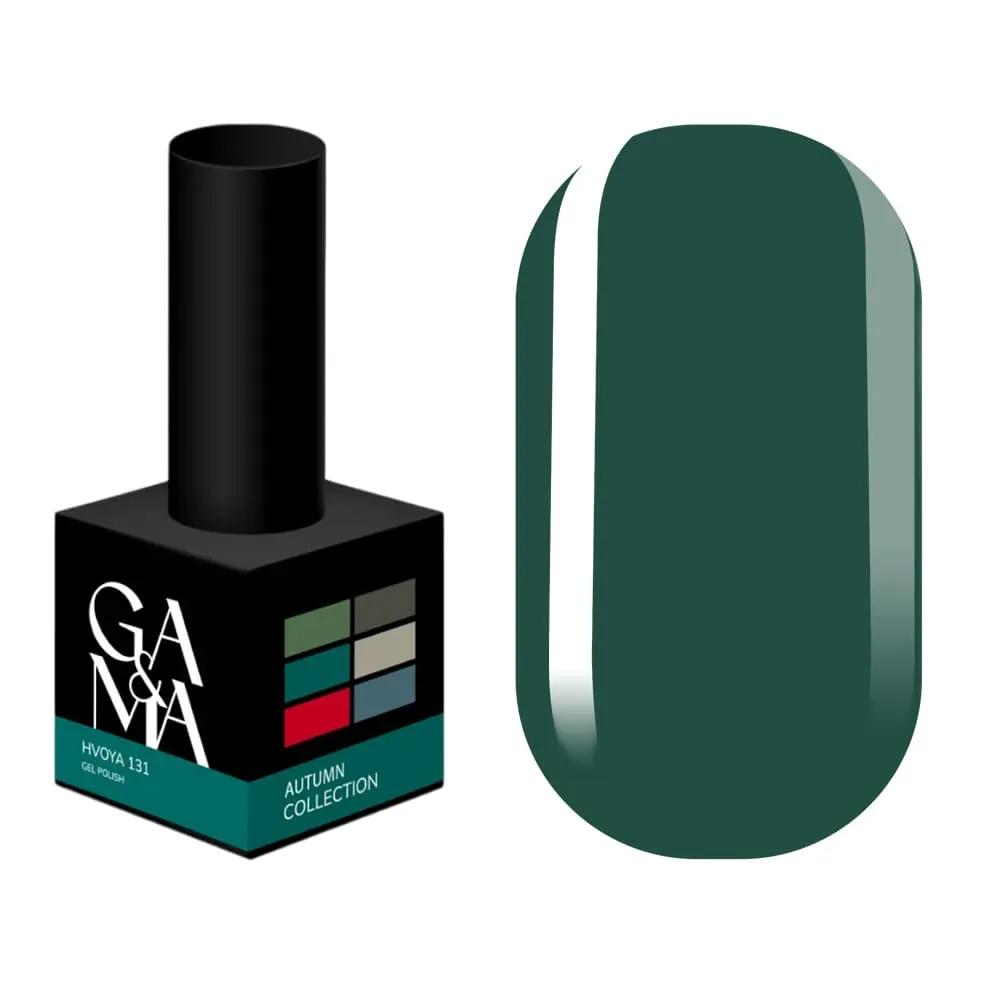 Гель-лак GÉMELY ex GA&MA Autumn collection 131 hvoya, 10 мл