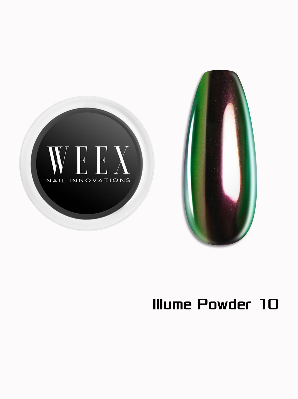 Втирка WEEX Illume powder №10, 0,5 г