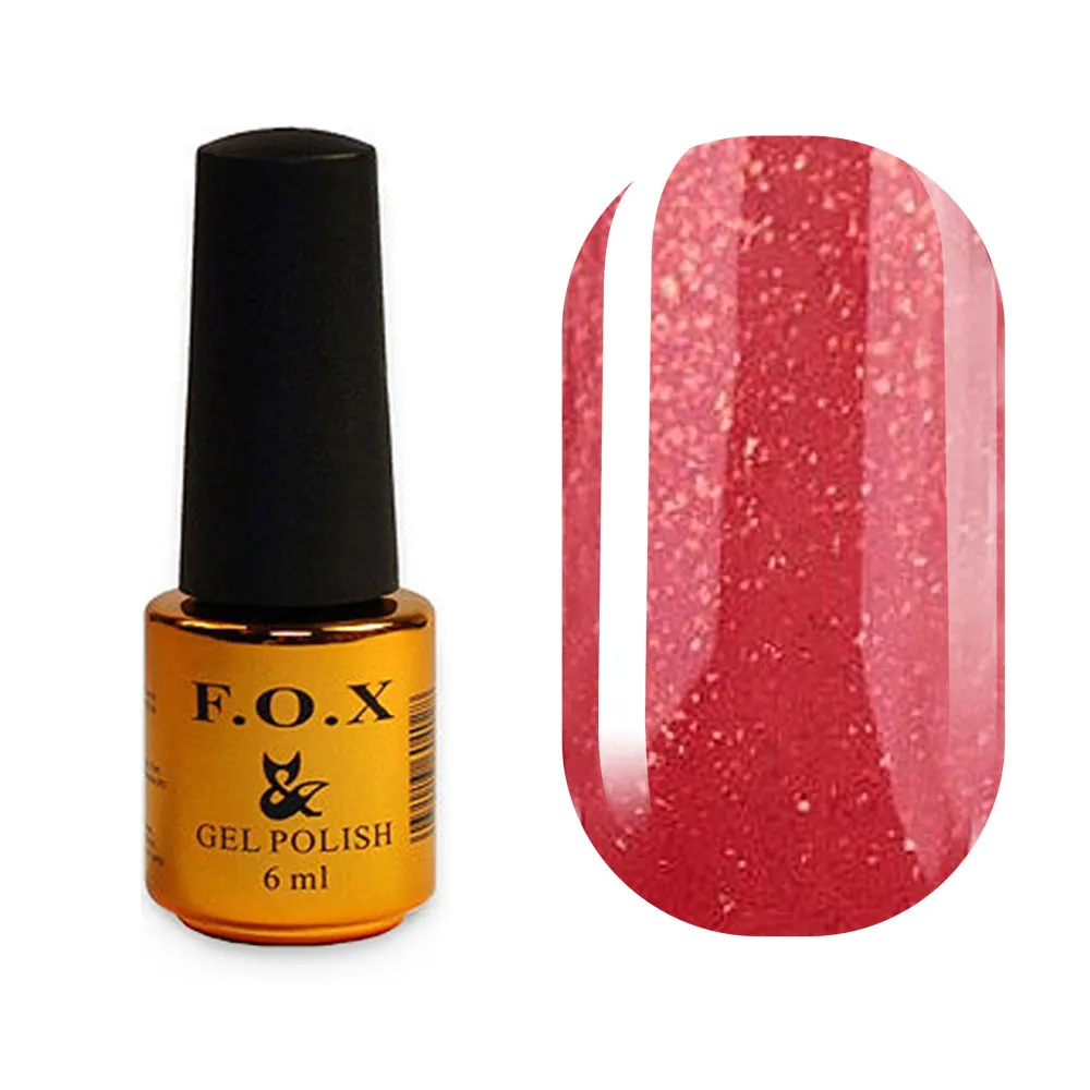 F.O.X gel-polish gold Pigment 031, 6 ml