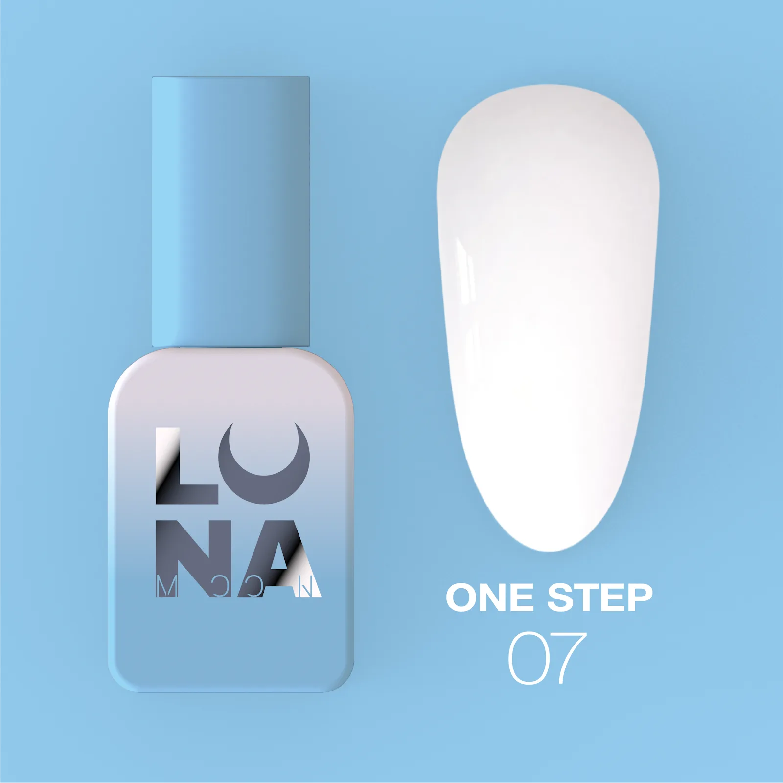 Однофазный гель-лак Luna One Step, №07, 8 мл