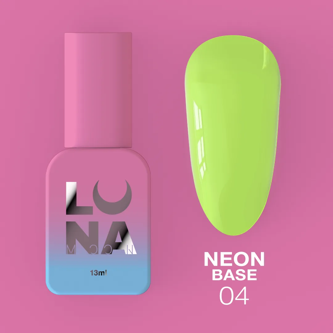 LUNA Cover Base Neon №4, 13 мл