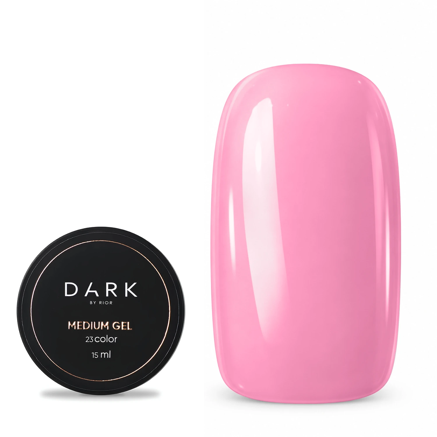 DARK Medium Gel №23, 15 мл, без кисти