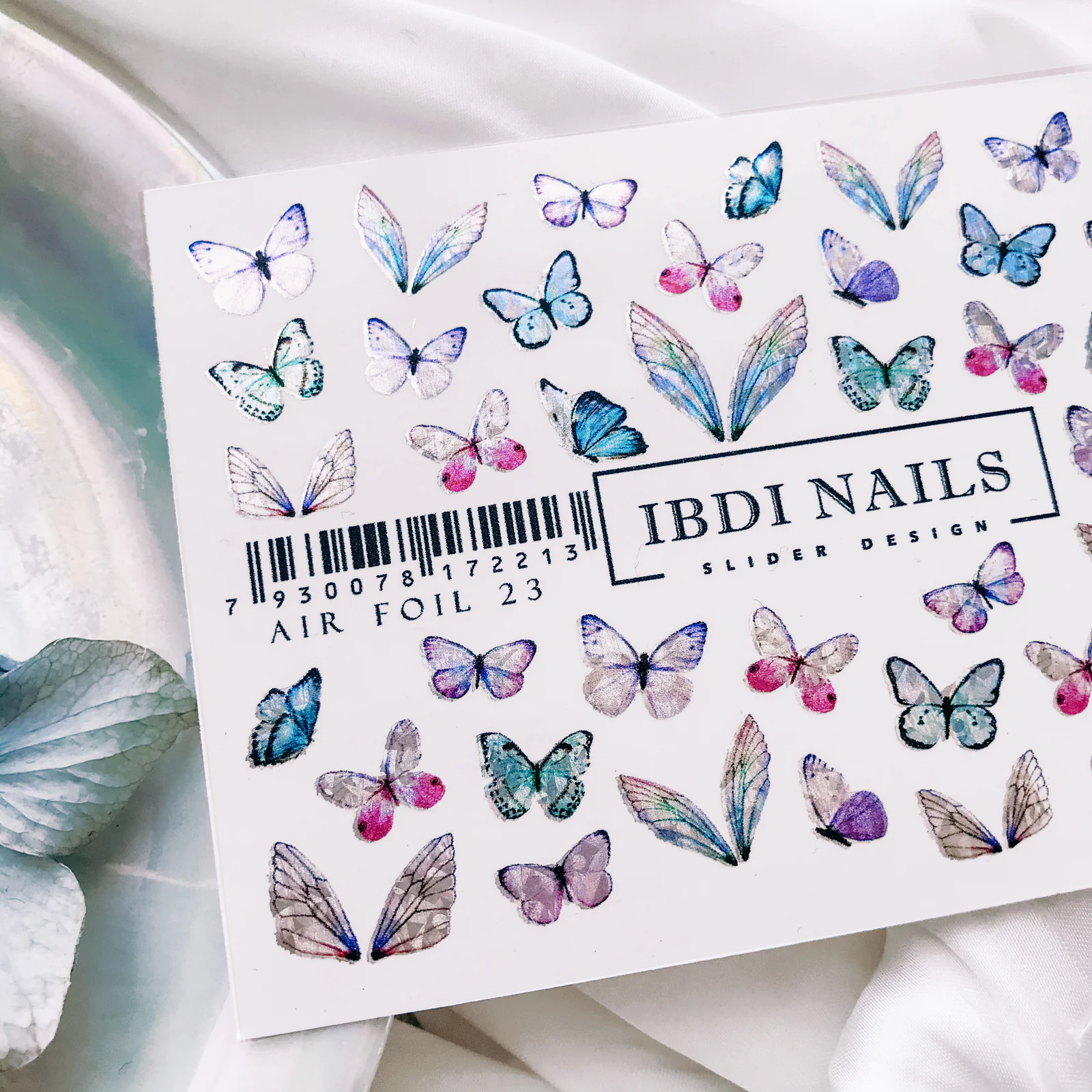 Слайдер-дизайн фольгований IBDI NAILS AIR FOIL 23
