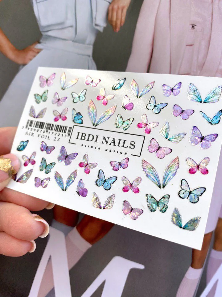 Слайдер-дизайн фольгований IBDI NAILS AIR FOIL 23