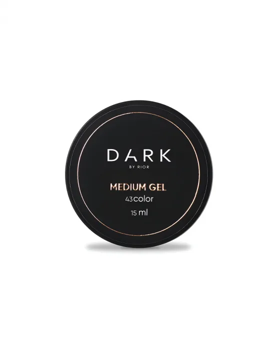 DARK Medium Gel №43, 15 мл, без кисти