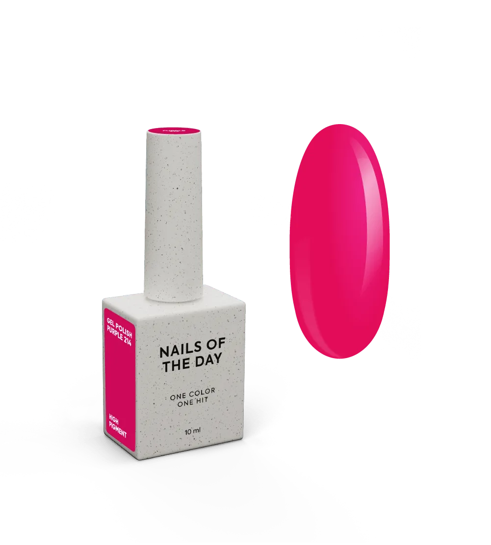 Гель-лак NAILSOFTHEDAY Let's special purple - 213, 10 мл