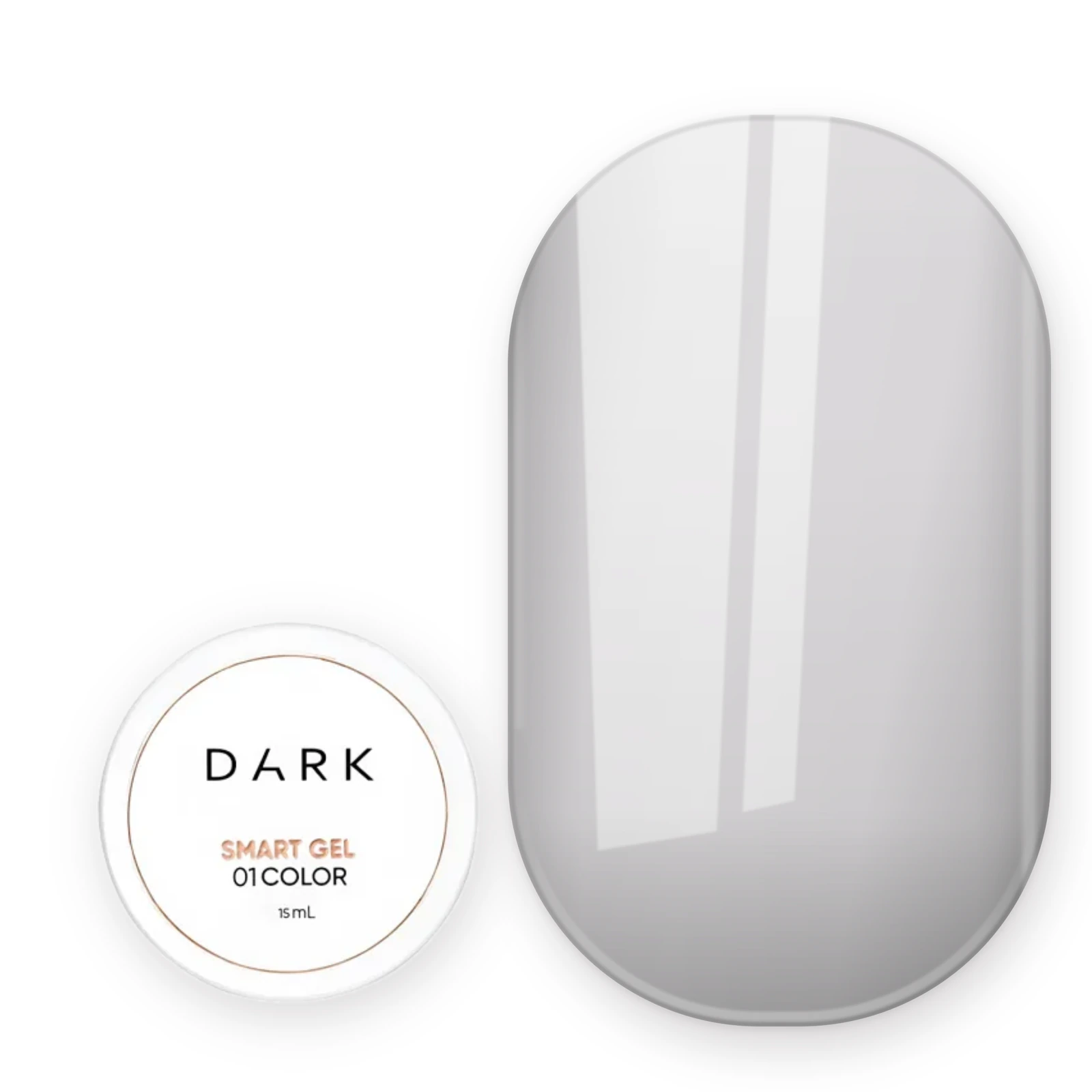 DARK Smart Builder Gel №1, 15 ml