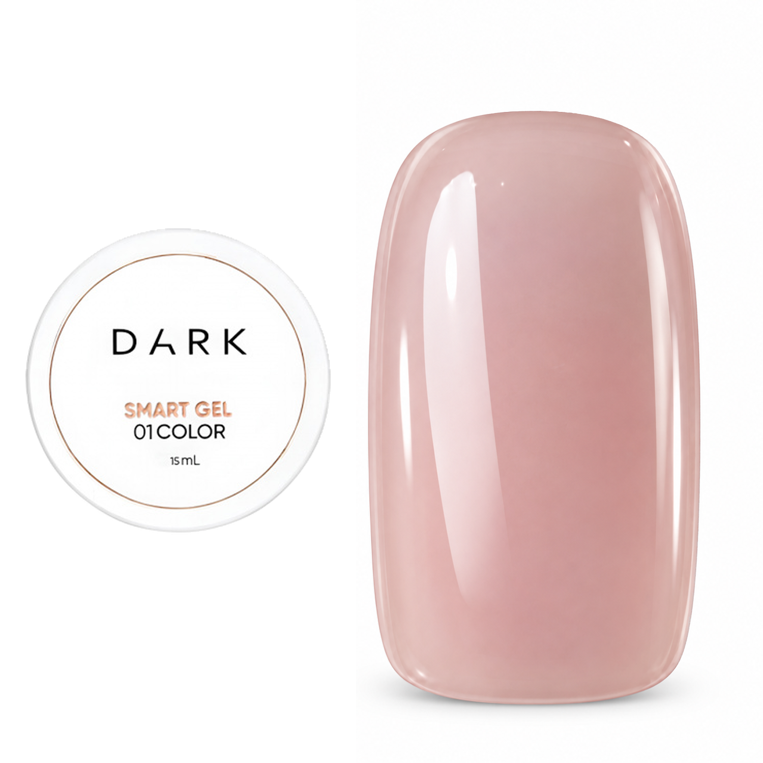 DARK Smart Builder Gel №1, 15 мл