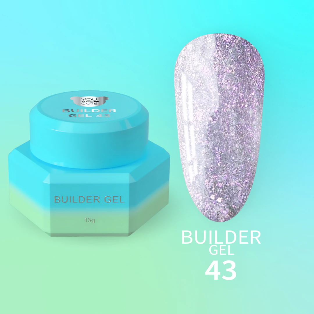 Гель для нарощування You Are Cute Builder Gel №43, 15 мл