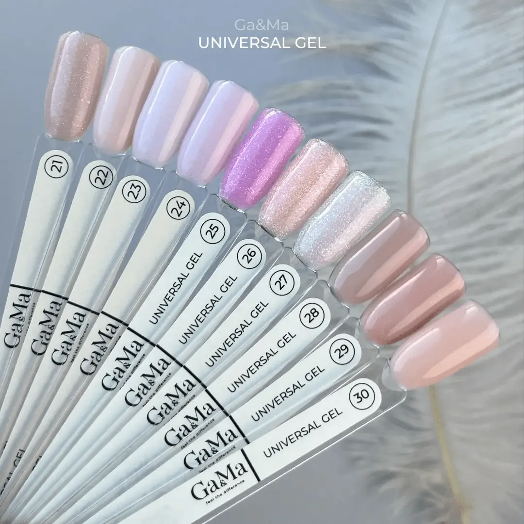 Жидкий гель GÉMELY ex GA&MA Universal gel №25, 15 мл