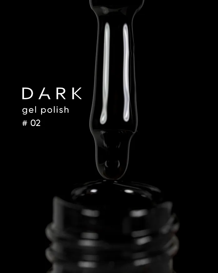 Гель-лак Dark gel polish №2, 10 мл