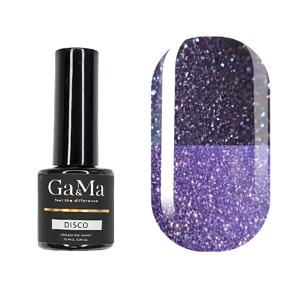 Гель-лак GÉMELY ex GA&MA Shine №5 светоотражающий, 10 мл