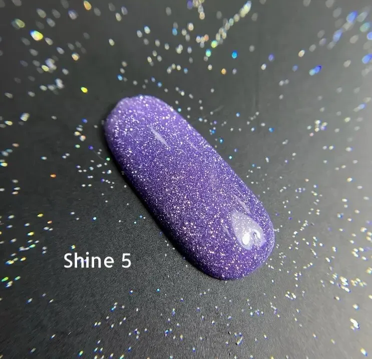Гель-лак GÉMELY ex GA&MA Shine №5 светоотражающий, 10 мл