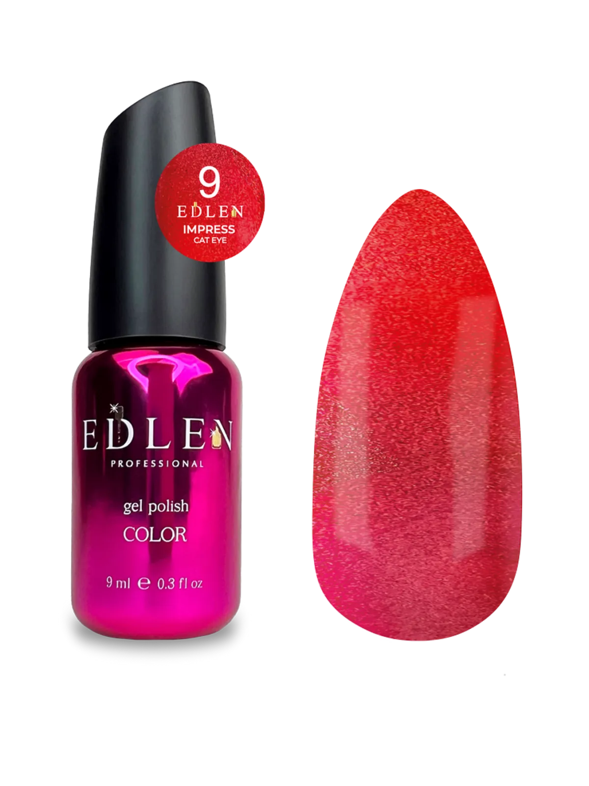 Edlen Impress cat eye №9, 9 мл