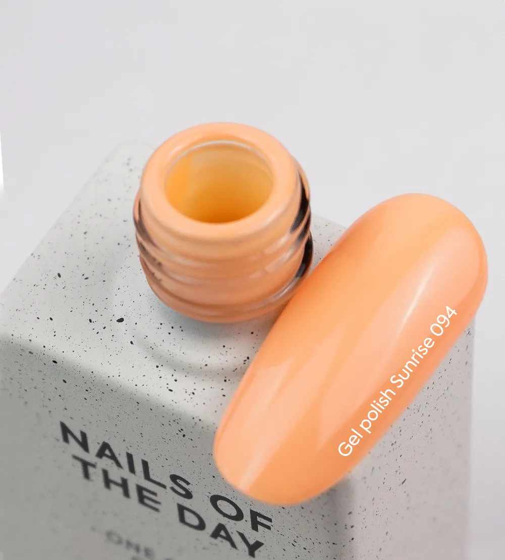 Гель-лак NAILSOFTHEDAY Let's special Sunrise-094, 10 мл теплий жовтогарячий