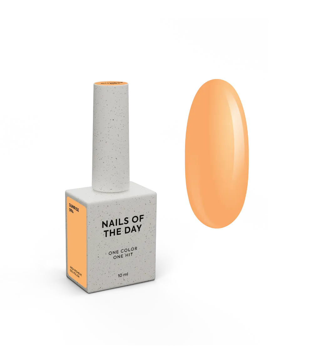 Гель-лак NAILSOFTHEDAY Let's special Sunrise-094, 10 мл теплий жовтогарячий