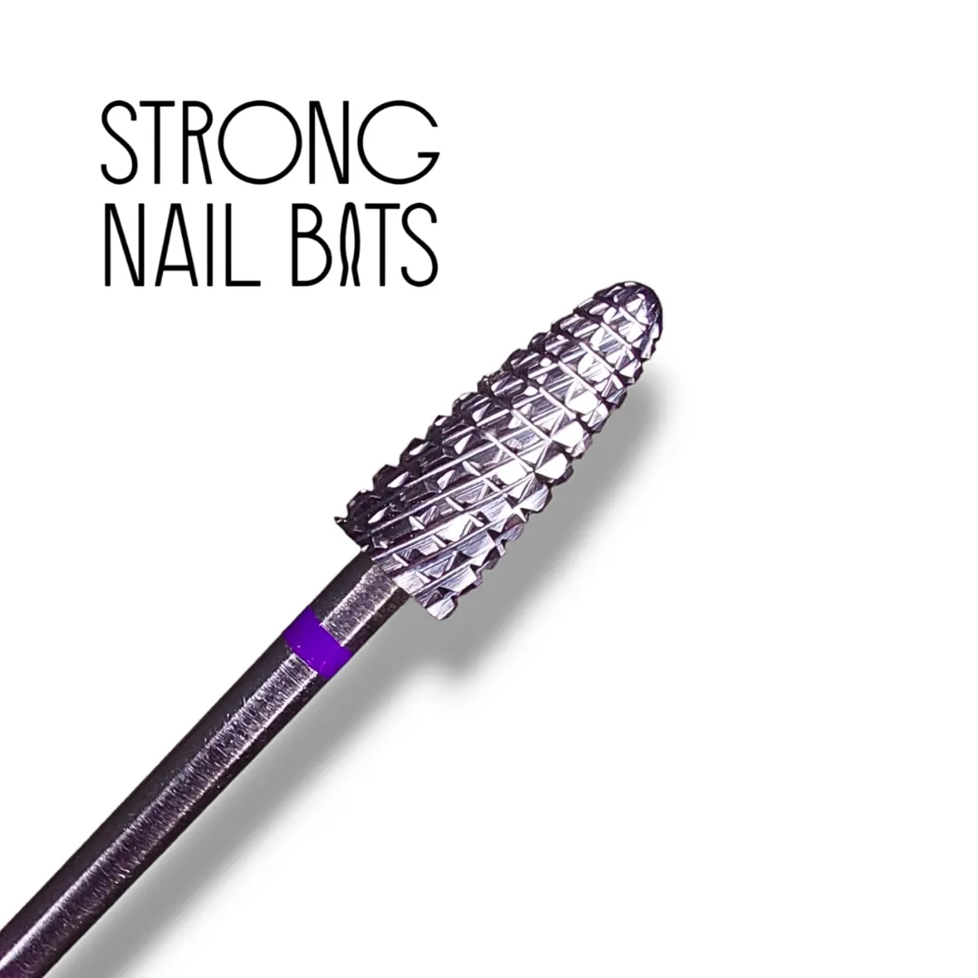 Фреза твердосплавна STRONG NAIL BITS PREMIUM кукурудза фіолетова 0,50 см