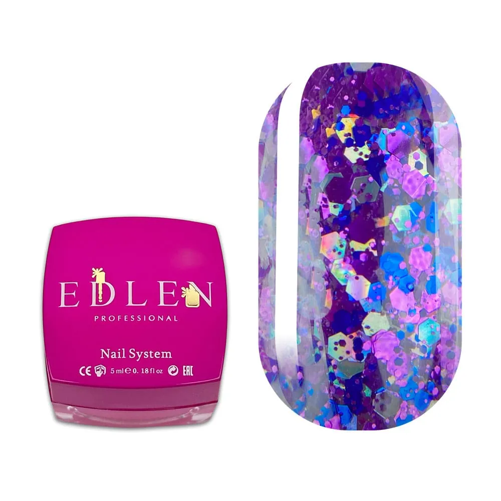 Edlen Disco Glitter №5, 5 мл