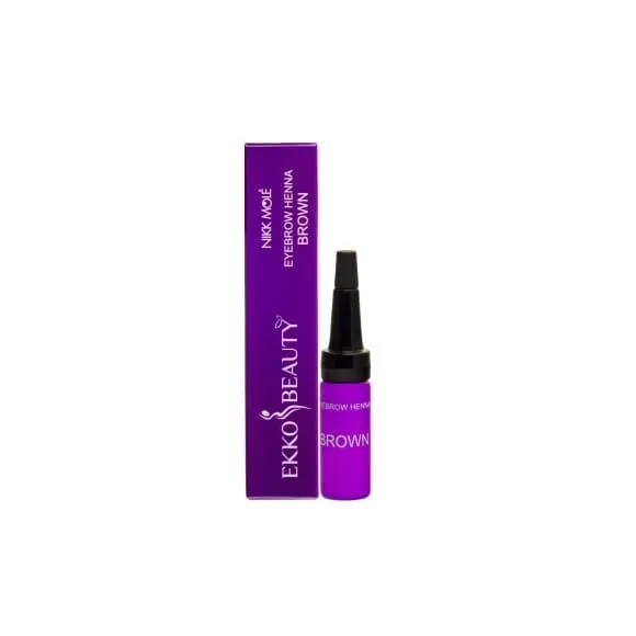 Хна Ekko Beauty для бровей Brown, 5 мл