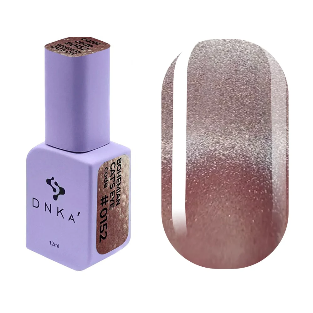 Гель-лак DNKa Cat's Eye, №0019 (0152), Bohemian, 12 мл