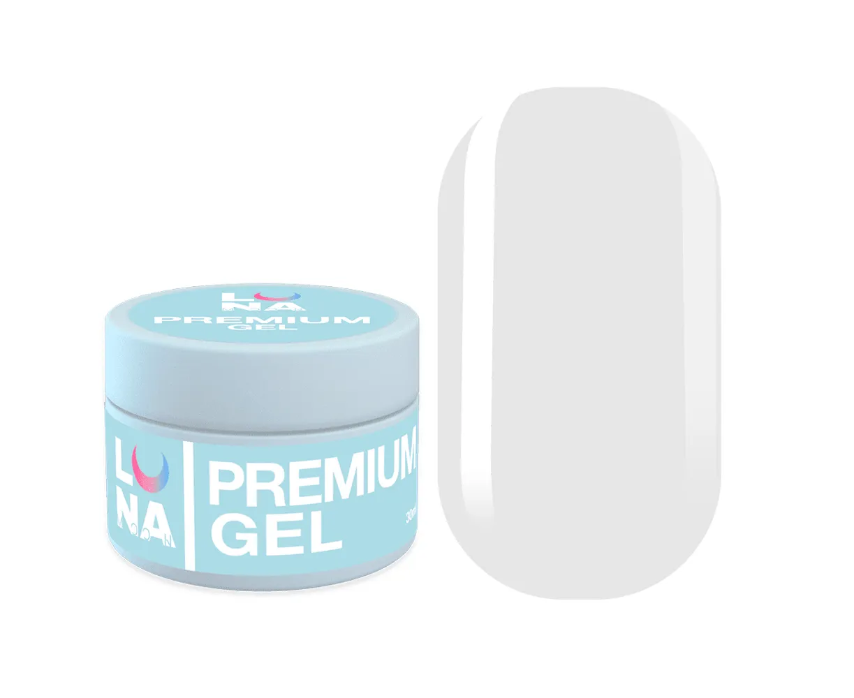 Камуфлюючий гель LUNA Premium gel 2, молочний, 15 мл