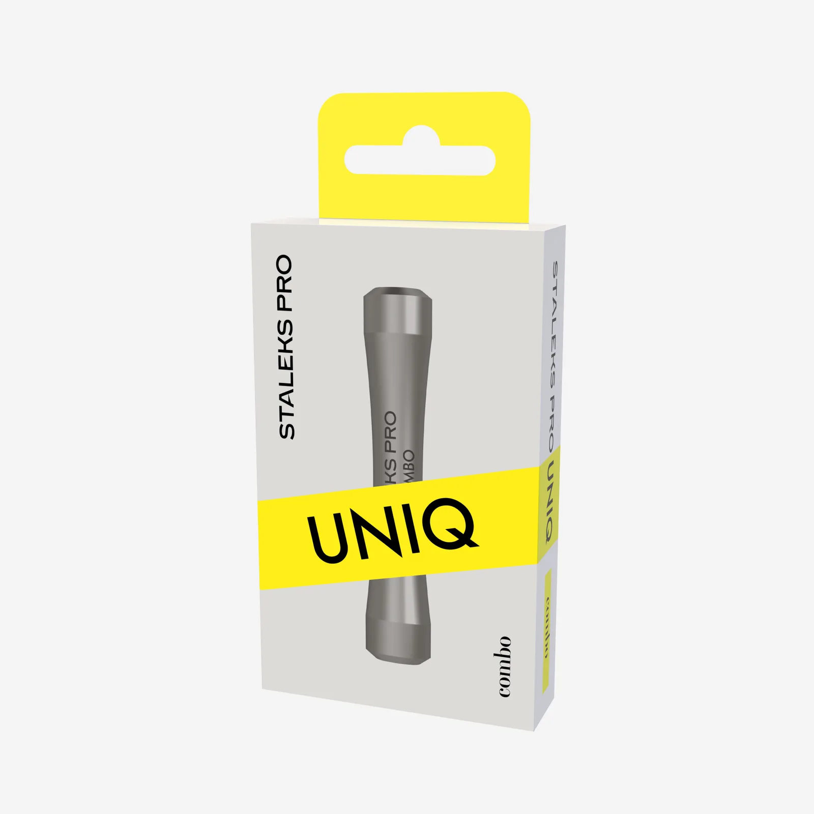 Ручка лопатки серая Staleks Combo UNIQ 10 для сменных рабочих частей